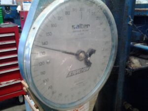 Change over reco 9" scale, or we can repair yours.