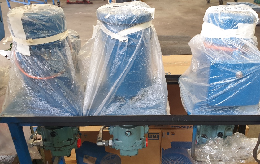 Change over motor and pump assemble - suit PT