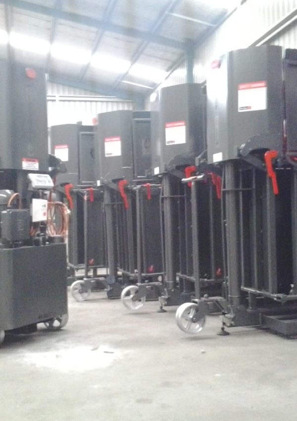 4.	Some of our std Powermatics, ready to go out